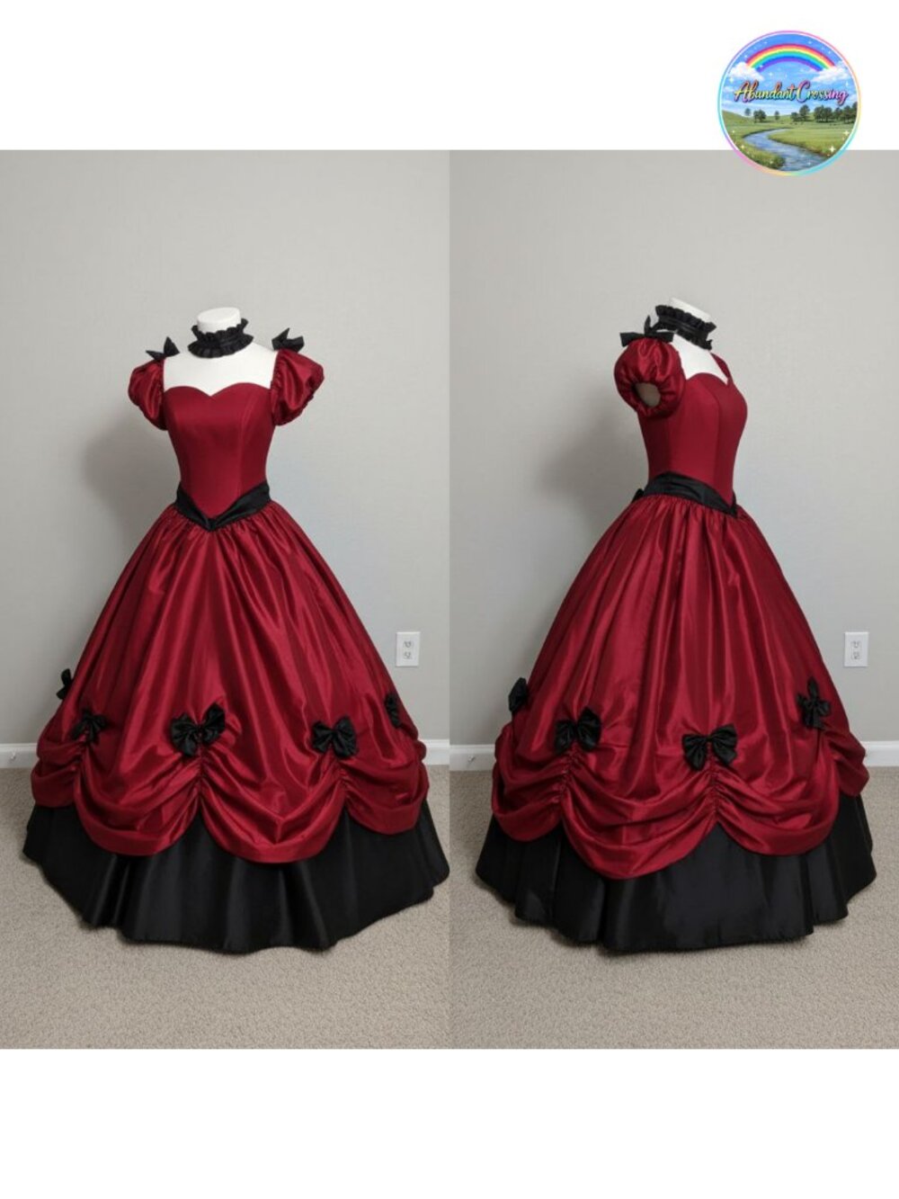 Victorian Rococo Ball Gown Medieval Southern Belle Costume Dress